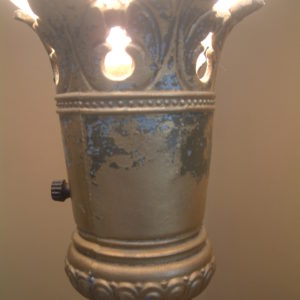 Vintage Torchiere Floor Lamp