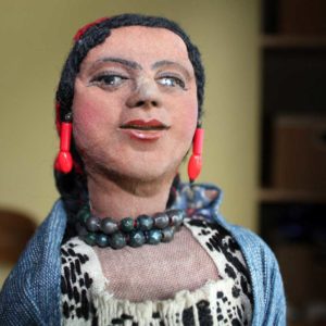 Mexican doll w/ papoose, circa 1915