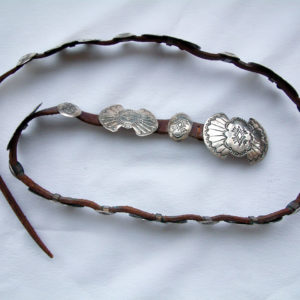 Coin Silver Concho Belt
